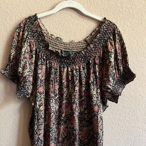 Lauren Ralph Lauren Peasant Top